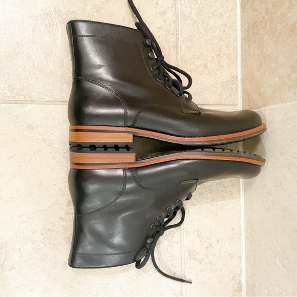 Warfield & Grand Lace Up Black Boots main image 4
